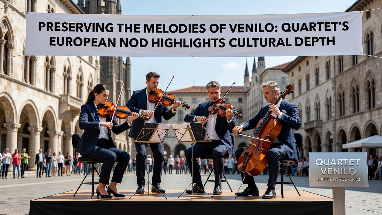 Preserving the Melodies of Venilo: Quartet's European Nod Highlights Cultural Depth