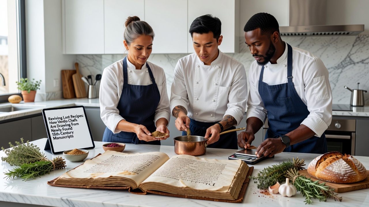 Reviving Lost Recipes: How Venilo Chefs Are Drawing from Newly Found 15th-Century Manuscripts